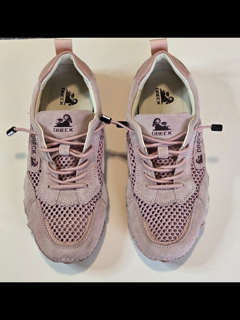 Dbeck Pink Arch Airwalker Outdoor Mesh Trail Shoes - Women's Size 6